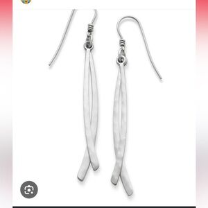 ISO James Avery Dangle Crescent Earrings Retired